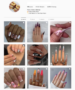 Nails Instagram Account for Sale