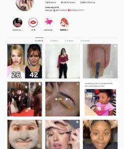Buy Instagram Account Make Up Based at SurgeGram