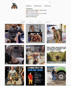 Buy Fitness Instagram Account for Sale