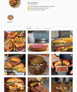 Food Instagram Account For Sale
