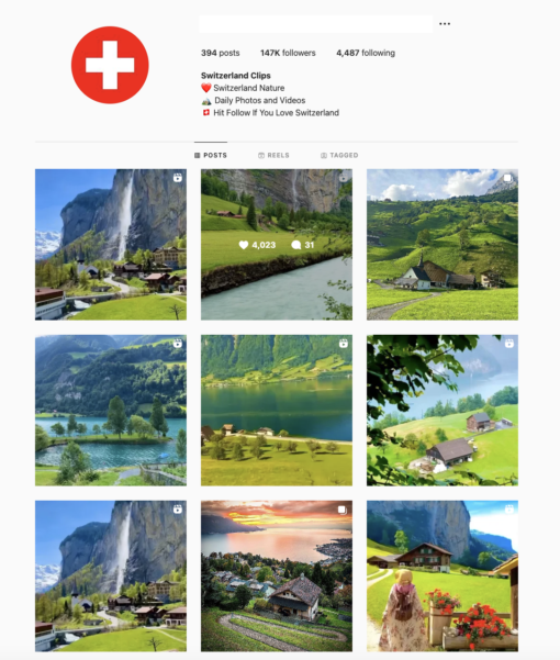 Travel Instagram Account For Sale