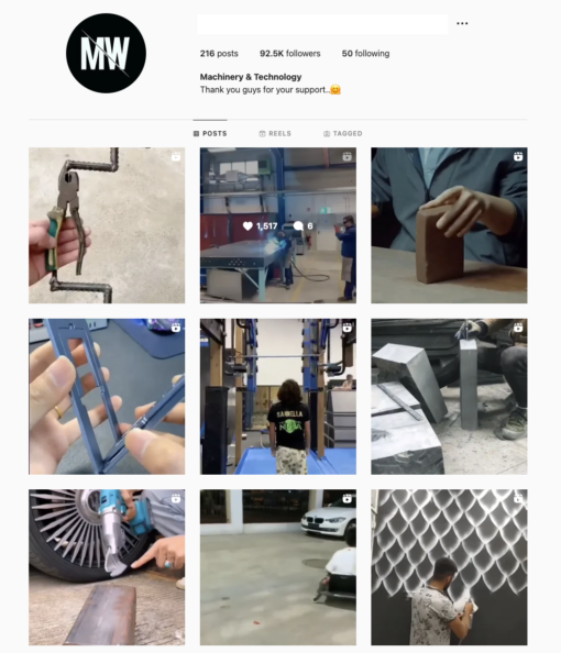 Machine Instagram Account For Sale