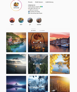 Travel Instagram Account for Sale