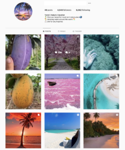 Buy Travel Instagram Account for Sale