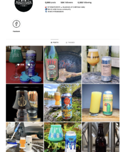 56K Beer Influencer Lifestyle Instagram Account