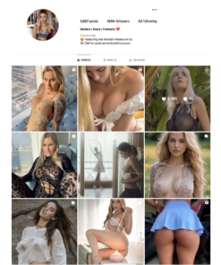 Buy Hot Models Instagram Account for Sale