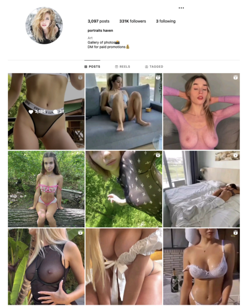 Buy Hot Models Instagram Account for Sale