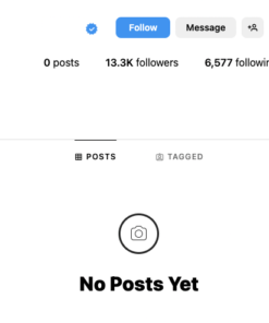 3K Blank Verified Instagram Account for Sale - SwapSocials : u