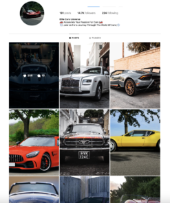 14K Cars Lifestyle Instagram Account