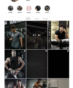 1K Bodybuilding Fitness Lifestyle Instagram Account